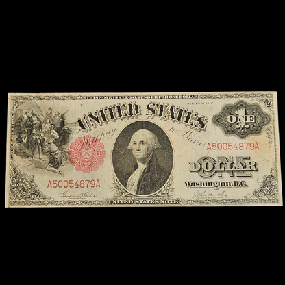 US $1 Note 1917