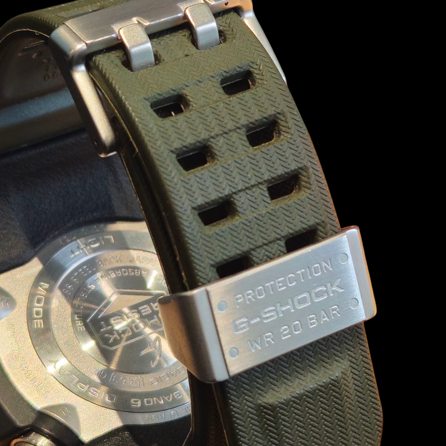 Casio G-Shock GWG-1000 Mudmaster Solar Wrist Watch Like New! OD Green!