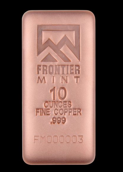 10x 10oz Copper bars!